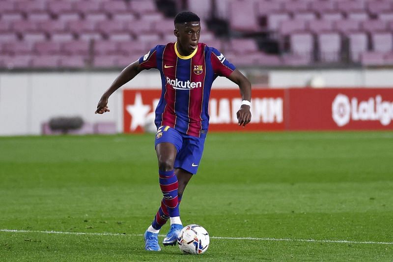Moriba made his Barca debut last season